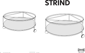 Interesting mid century style table is no longer sold by ikea. Ikea Strind Coffee Table 39 Round Assembly Instruction