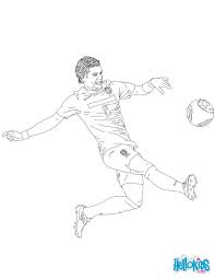 soccer players coloring pages dani alves silhouette stencil ball drawing coloriage de croquis deadpool