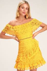 Find A Trendy Women S Yellow Dress To Light Up A Room Affordable Stylish Yellow Cocktail Dress Cocktail Dress Yellow Womens Yellow Dress Ladies Dress Design