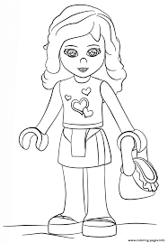 My point that first and foremost, coloring in is a fun. Lego Friends Olivia Girl Coloring Pages Printable