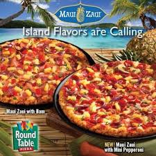 Maui Zaui And Pepperoni Maui Zaui Summer Promotion 2014 Get A Large For Only 16 99 Yummmm Pizza Recipes Meals Food