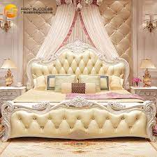 Bedroom set (king bed, dresser & nightstand), created for macy's. Europe Style Italian Furniture Luxury Classic King Size Wooden Bed Designs Double Wooden Carved Gold Bed Designs Buy Neoclassical Bed Antique Solid Wood Bedroom Sleigh Bed Country Style Bedroom Furniture Bed Product On