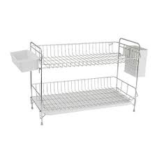 Maybe you would like to learn more about one of these? China Household Kitchen Stainless Steel 2 Tier Dish Rack With Utensil Holder Countertop Dish Drainer On Global Sources Kitchen Dish Racks 2 Tier Dish Rack Stainless Steel Dish Racks