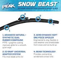 Snow Beast 18" Winter Wiper Blade - PEAK Snow Beast Winter ...