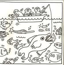 1005 x 1300 png 56 кб. 20 Lithographs Coloring Book By Keith Haring On Artnet Auctions