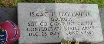 Isaac Hampton Highsmith (1825-1884)