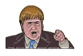 Enamel Pin Badge Boris Bojo Johnson Prime Minister Badge Protest Badge Ebay