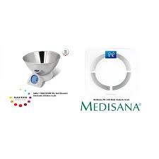 Maybe you would like to learn more about one of these? Salter Kitchen Scale 1060 Whdr Medisana Body Scale Analysis 40422 Combo Offer