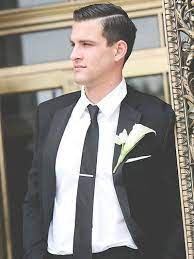 Vintage Wedding Trend Gatsby Weddings Mens Wedding Hairstyles Short Wedding Hair Wedding Hairstyles