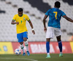 Seleção olímpica teve primeiro teste na volta da pausa causada pela pandemia. Yg5yoik4x93mym