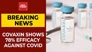 Several million doses of covaxin have been supplied and administered in india and several other countries with an excellent safety ocgn stock news comes as jnj vaccine remains on pause. Bharat Biotech S Covaxin Shows 78 Efficacy Claims Icmr Study Breaking News India Today Youtube