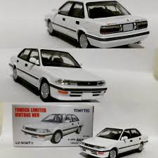 Tomica Limited Vintage Neo 89 Toyota Corolla 1600gt Tomica Tlvn Toyota Corolla 1600gt 4door 80sicon 4door Diec Toyota Corolla Corolla Diecast Cars