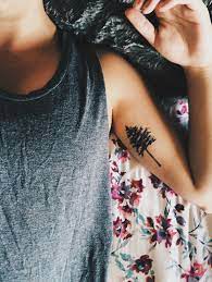 Quaking Aspen Tree Tattoo Inner Bicep Tattoo Smalltattoo Treetattoo Tattoos Tree Tattoo Bicep Tree Tattoo