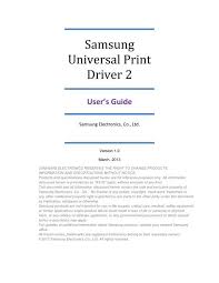 Old drivers impact system performance and make your pc and hardware vulnerable to errors and crashes. Samsung Ml 2165w Universal Print Driver Guide 0 91 Mb Pdf English