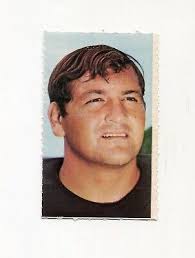 New Orleans Saints Del Williams 1969 Glendale Football Stamp