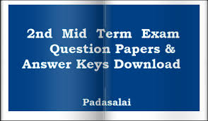 6th 7th 8th 9th 10th 11th 12th Standards 3rd Mid Term Exam Question Papers With Answer Keys Padasalai No 1 Educational Website