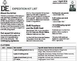 The Duke Of Edinburgh S Award Shopping Dofe Shopping Duke Of Edinburgh Award Edinburgh Expedition
