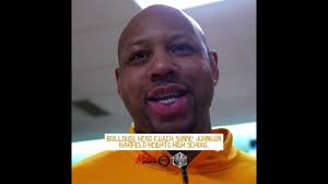 Garfield Heights Bulldogs coach Sonny Johnson after their 64-41 D3 Regional  semifinal win over Padua