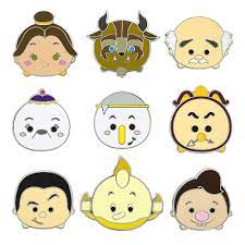 Disney Mystery Pins Beauty And The Beast Tsum Tsum Lumiere