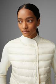 Bogner Mady Hybrid Knit Jacket in White