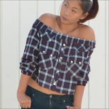 Diy off the shoulder t shirt. Pretty Quirky Pants Diy Off Shoulder Top Made From An Existing Men S Shirt