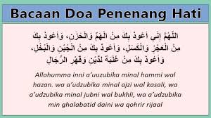 Untuk menenangkan hati, kamu bisa mengamalkan bacaan doa nabi musa as saat menghadapi fir'aun. Doa Penenang Hati Dan Zikirnya Bacaan Arab Latin Dan Artinya