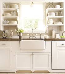 Belle Maison In The Kitchen Open Shelving Vs Cabinets Kitchen Inspirations Home Kitchens Open Kitchen Shelves