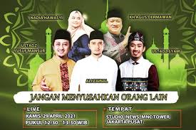 Alkitab mengatakan dengan jelas bahwa suami harus mengasihi istrinya seperti dirinya sendiri. Jangan Menyusahkan Orang Lain Simak Penjelasan Ustaz Yusuf Mansur Dan Kh Agus Dermawan