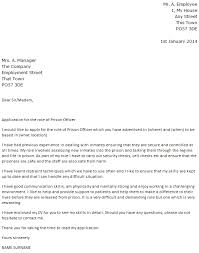 Correctional Officer Cover Letter Cover Letter For Resume Resume Cover Letter Examples Sample Resume Cover Letter