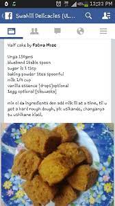 Bm gets away with 2 eggs, to 4oz, but she is a brilliant baker. Half Cake Mandazi Kenyan Food Ugandan Food Mandazi Recipe