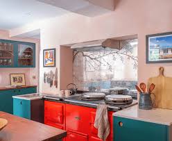Grey white and pink kitchen ideas. 19 Red Kitchen Ideas For Your Home
