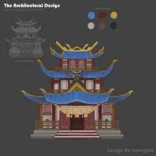Maybe you would like to learn more about one of these? Artstation Ancient Japanese Architecture Georgina Wang