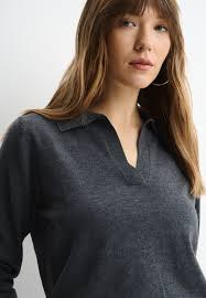 Поло Luisa Wang Lamoda Online Exclusive, цвет: серый, MP002XW0VPRJ — купить  в интернет-магазине Lamoda