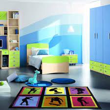 Time for boys' room design! Zoomie Kids Corina Skateboarding Area Rug In 2021 Modern Kids Room Colorful Kids Room Kid Room Decor