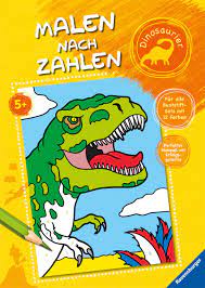 Spielend leicht und mit spaß zahlen. Malen Nach Zahlen Dinosaurier Amazon De Richter Stefan Bucher