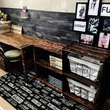 勉強机をsalut のリメイクシートでナチュラルから男前マットウォルナットにリメイク 暮らしニスタ リメイクシート 勉強机 勉強机 リメイク