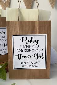 Flower girl hot sale gift bags