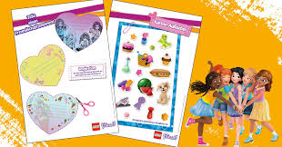 Große auswahl an einladungskarten ninjago. Lego Friends Postkarten Zum Ausdrucken Toggo Eltern