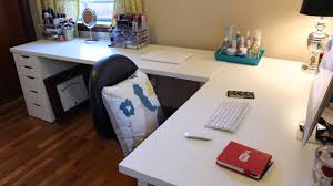 It's ideal for the occasional diy projects and, when not used for this intended purpose, it can still be a useful piece of furniture. Ikea Desks Office Makeover Youtube