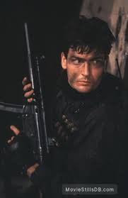Navy Seals Publicity Still Of Charlie Sheen