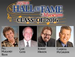 Southern Gospel Music Association Announces 2016 Hall Of