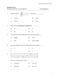 Pendidikan muzik tahun 2 (kssr semakan 2017) buku teks pendidikan kesenian tahun 2 : Nama Nota Muzik Tahun 6 Dunia Muzik Tahun 6 Ujian Pertengahan Tahun Mengenal Nilai Not Nama Not Dan Tanda Rehat 7 Nama Lagu Geddlik