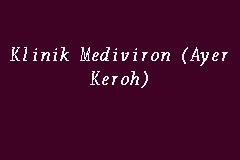 Pembantu klinik, pembantu klinik pergigian, dental surgery assistant (cawangan sg. Klinik Mediviron Near Me