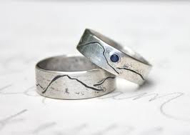 Pin By Jodi Rankin On Metal Clay In 2020 Wedding Ring Bands Alternative Wedding Rings Custom Wedding Rings