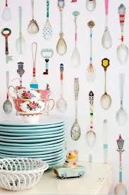 Colección de amparo martínez vidal. Papel Pintado En La Cocina Love Cooking Neff
