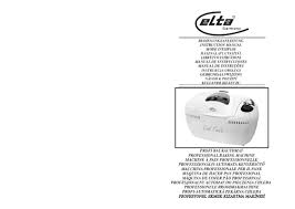 Notice Machine A Pain Elta Ba123 Et Pieces Detachees Cuve Courroie Cuilliere Moteur Pale Resistance