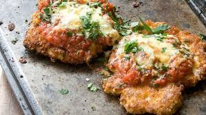 Recette D Escalopes De Poulet Alla Parmigiana Recette Recette Escalope De Poulet Poulet Parmesan Recette