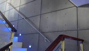 Installed in about 2 weeks. Urban Concrete Panels Wall Theory