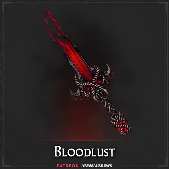 OC] Bloodlust | A legendary blade that siphons strength for power, but at  what cost : r/DnDHomebrew