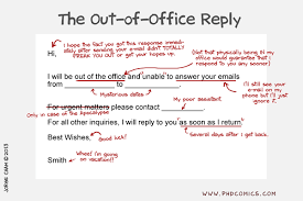 The Out Of Office Reply The Big Picture Out Of Office Reply Out Of Office Message Phd Comics